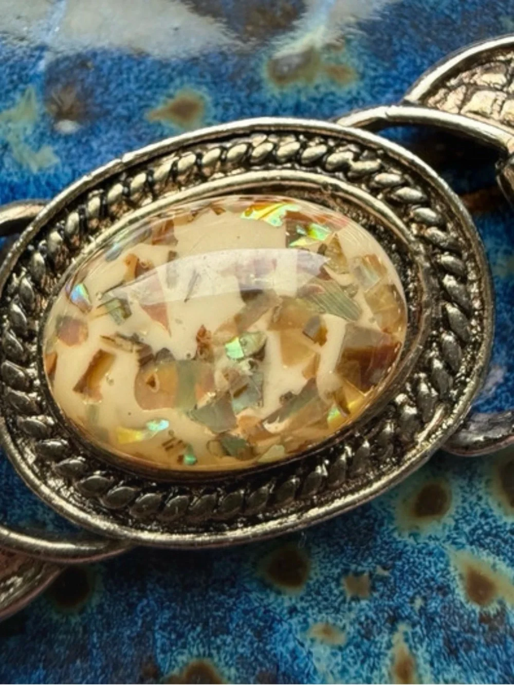 Vintage Cabochon Confetti Bracelet
